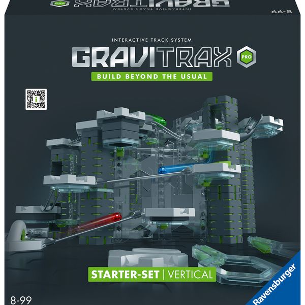 Ravensburger gravitrax starter set pro, gioco innovativo ed educativo stem, 8+ anni - GRAVITRAX, RAVENSBURGER