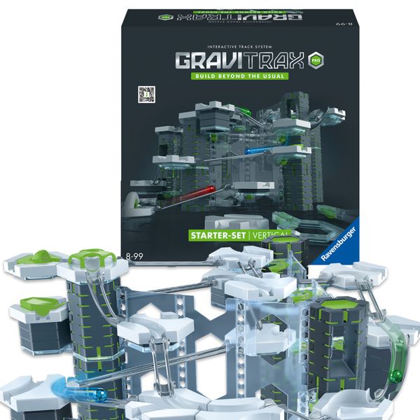 Ravensburger gravitrax starter set pro, gioco innovativo ed educativo stem, 8+ anni - GRAVITRAX, RAVENSBURGER