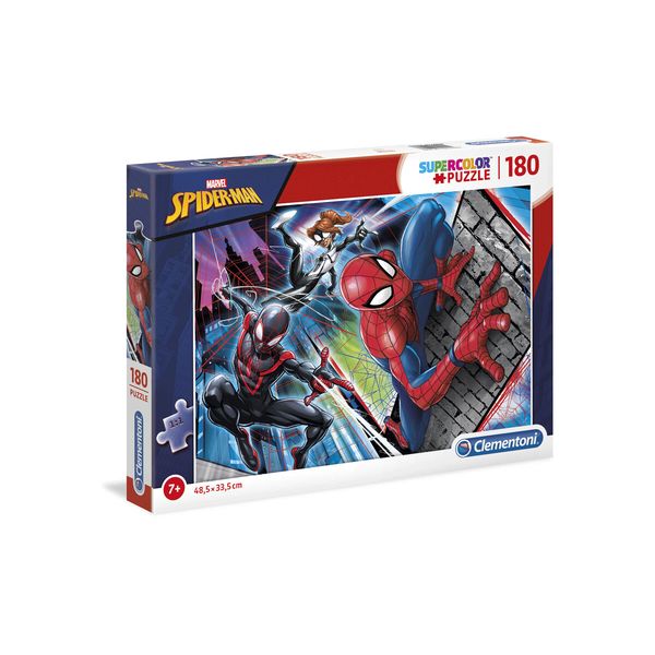 Clementoni - 29293 - puzzle 180 spiderman 49 x 34 cm - 