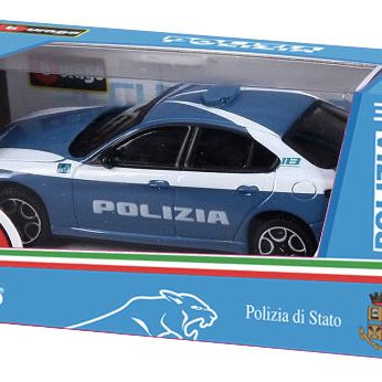 Assortimento auto burago polizia - 1:43 - BBURAGO