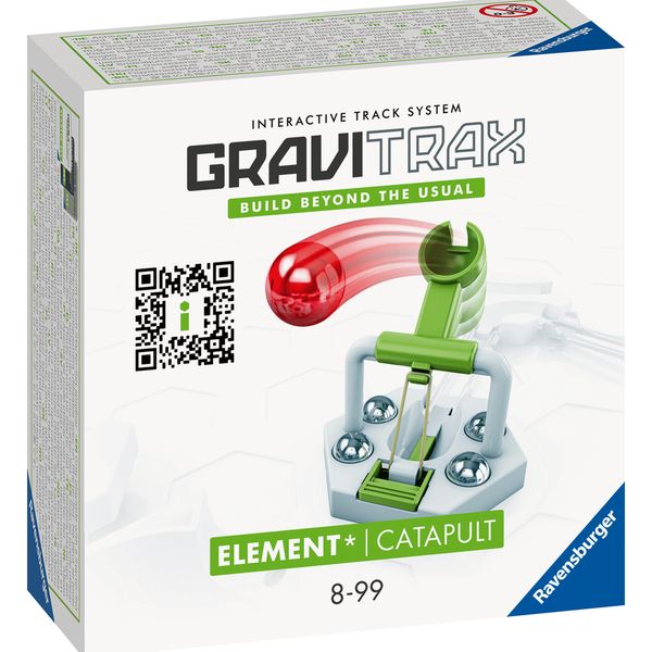 Ravensburger gravitrax catapult - catapulta, gioco innovativo ed educativo stem, 8+ anni, accessorio - GRAVITRAX, RAVENSBURGER