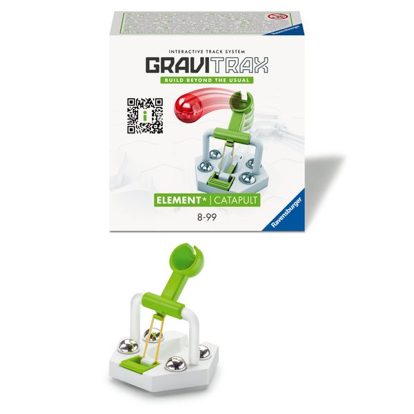 Ravensburger gravitrax catapult - catapulta, gioco innovativo ed educativo stem, 8+ anni, accessorio - GRAVITRAX, RAVENSBURGER