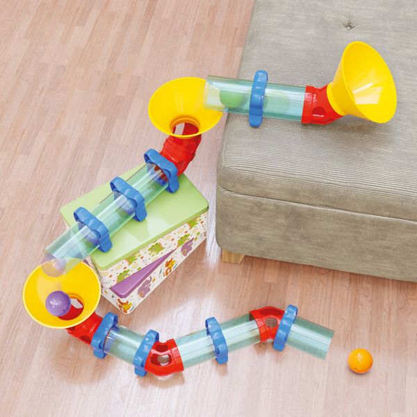 Migoga pipe, quercetti, pista per biglie per i piu' piccoli, 2+ anni - 