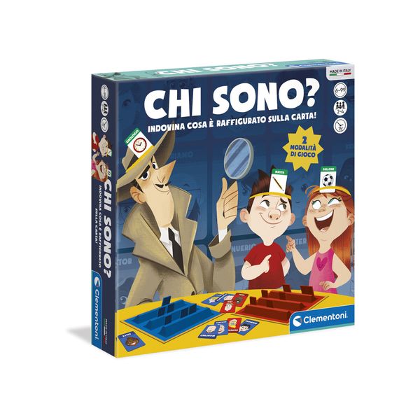 Clementoni - 11920 - chi sono - gioco per piccoli investigatori - CLEMENTONI