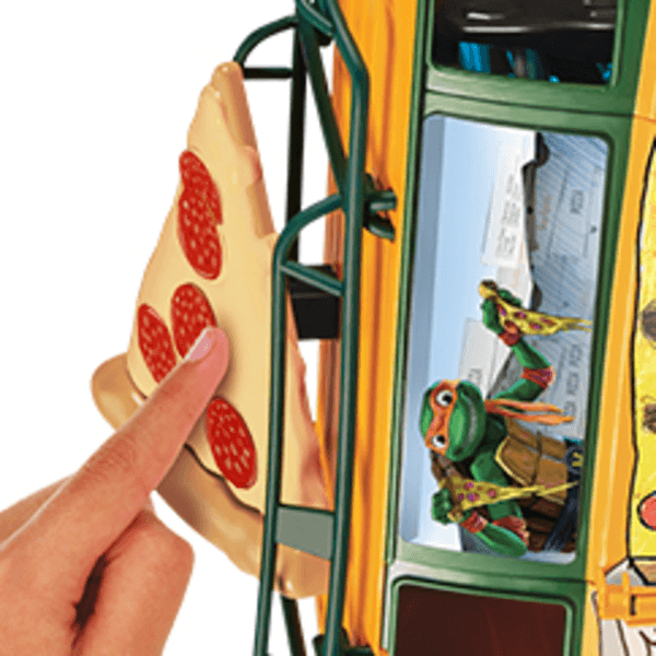 Turtles -  veicolo van lancia pizze tartarughe ninja - GIOCHI PREZIOSI, Turtles