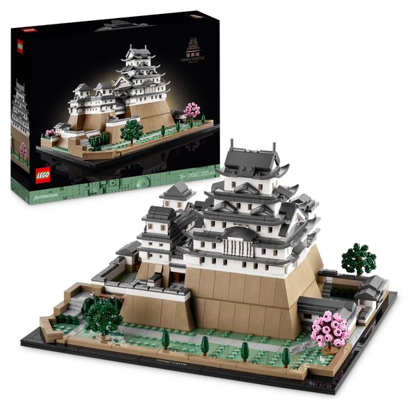 Lego architecture 21060 castello di himeji, kit modellismo adulti, collezione monumenti, albero ciliegio in fiore da costruire - LEGO ARCHITECTURE, Lego