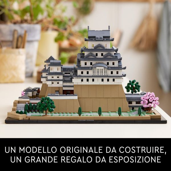 Lego architecture 21060 castello di himeji, kit modellismo adulti, collezione monumenti, albero ciliegio in fiore da costruire - LEGO ARCHITECTURE, LEGO
