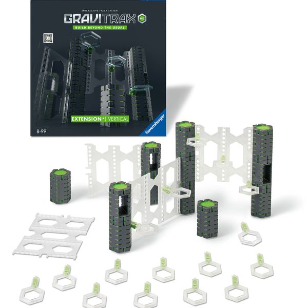 Ravensburger gravitrax pro vertical, gioco innovativo ed educativo stem, 8+ anni, estensione - GRAVITRAX, RAVENSBURGER