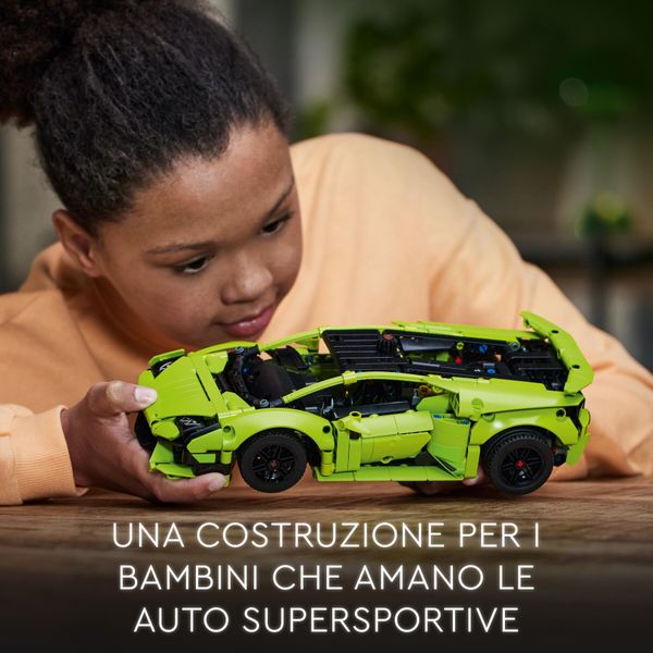 Lego technic 42161 lamborghini huracán tecnica, modellino di auto da costruire, macchina giocattolo per bambini - LEGO TECHNIC, LEGO