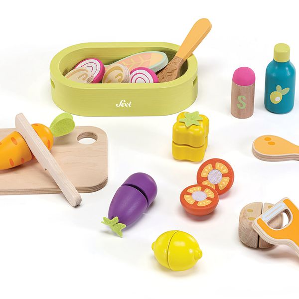 Sevi - set cibo e accessori (25 pz) - Trudi