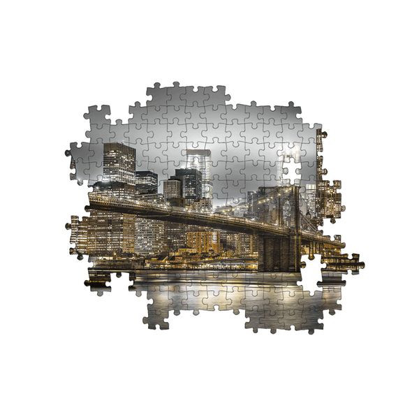 Clementoni - 39366 - puzzle 1000 hqc new york skyline 70 x 50 cm - CLEMENTONI
