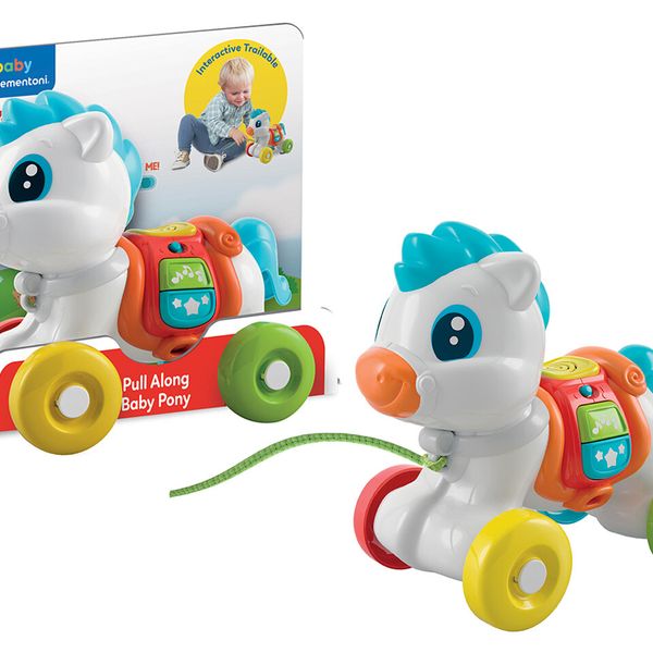 Clementoni - 17776 - babyclem baby pony trainabile - BABY CLEMENTONI