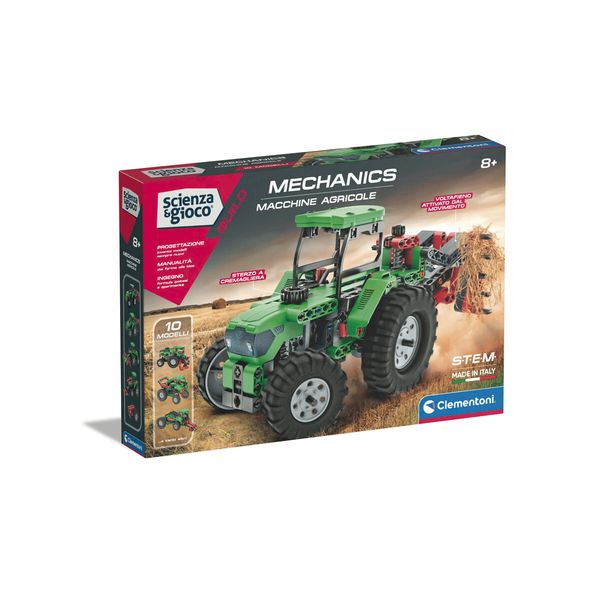 Clementoni - 19327 - macchine agricole - kit scientifico - CLEMENTONI, Scienza e Gioco