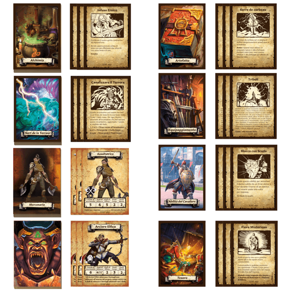 Avalon hill, heroquest, pack delle imprese l'ascesa della luna del terrore, è necessario avere il sistema di gioco base heroquest, dai 14 anni in su - HASBRO GAMING