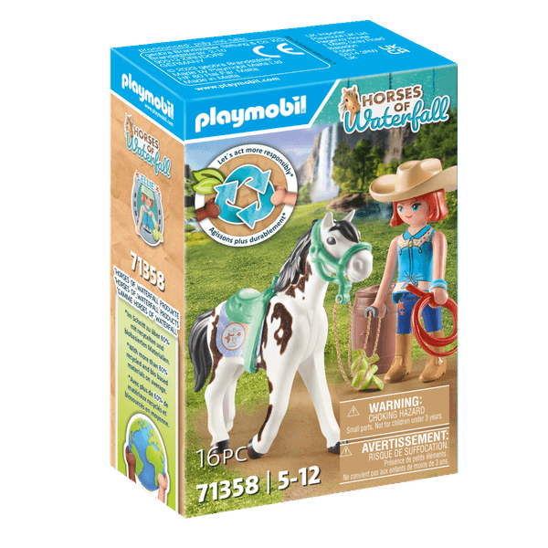 Playmobil 71358 passeggiata a cavallo per bambini dai 4 anni in su - Playmobil