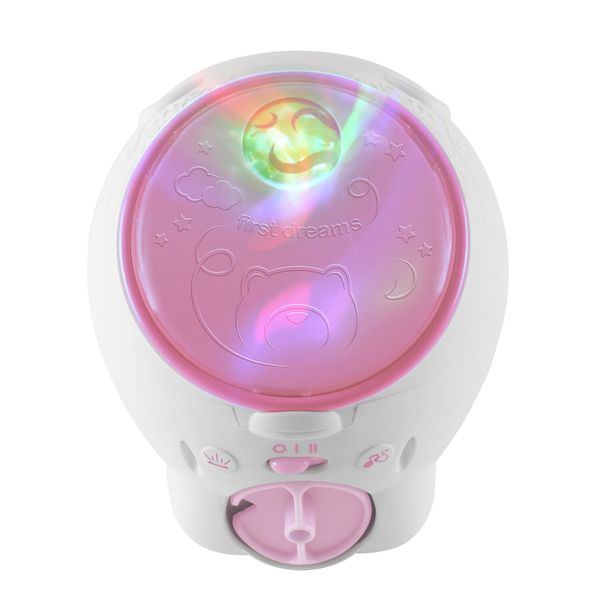 Chicco - proiettore orso polare rosa, first dreams, 0m+ - Chicco