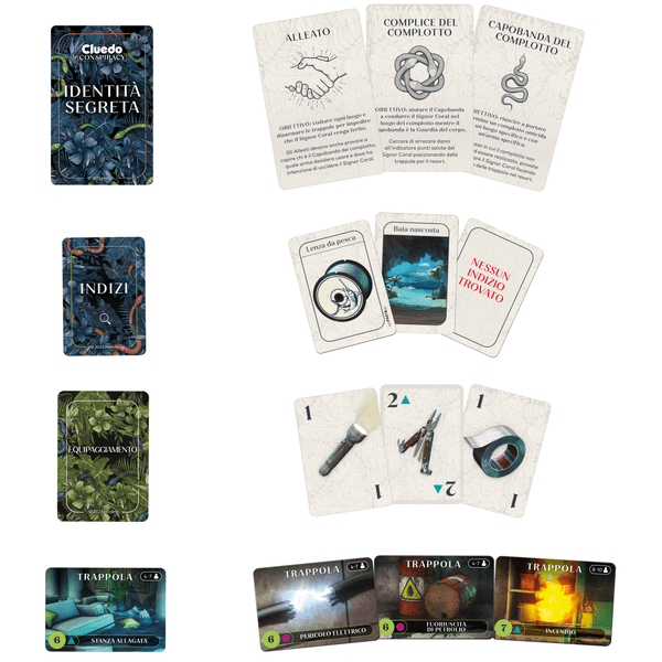 Cluedo conspiracy, gioco da tavolo per adulti e ragazzi, dai 14 anni in su, gioco di strategia con identità segrete, per 4-10 giocatori - HASBRO GAMING