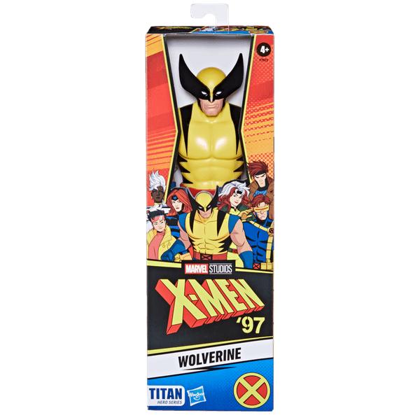 Hasbro marvel x-men, action figure di wolverine da 28,5 cm, giocattoli super hero, dai 4 anni in su - Avengers, MARVEL