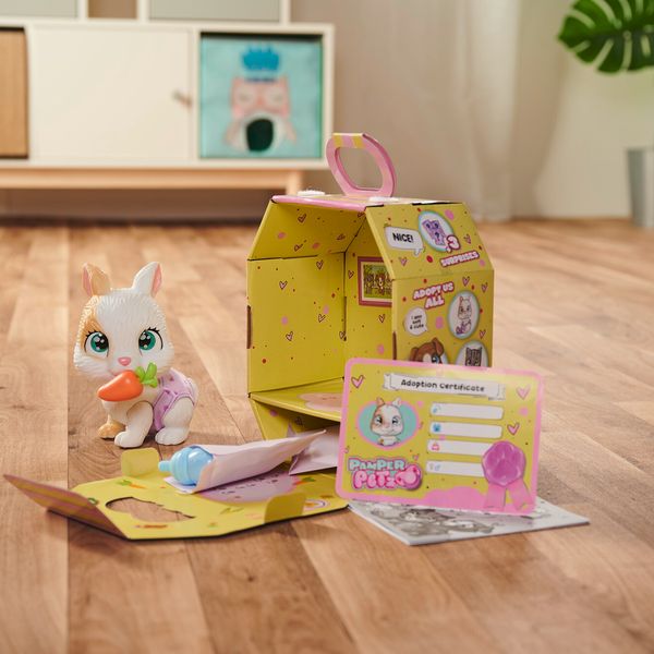 Pamper petz coniglietto con accessori da adottare e coccolare - PAMPER PETZ