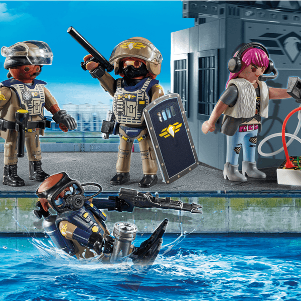 Playmobil 71146 unita' speciale - set 4 personaggi per bambini dai 5 anni - Playmobil