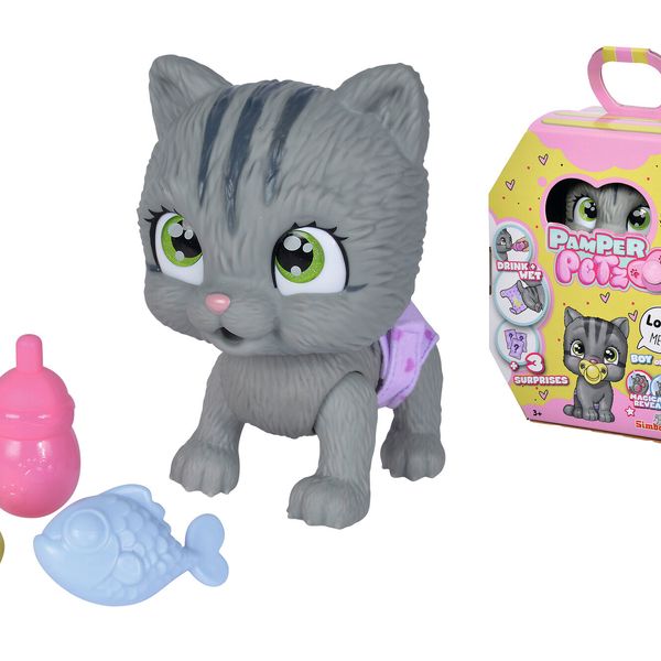 Pamper petz gattino con accessori da adottare e coccolare - PAMPER PETZ