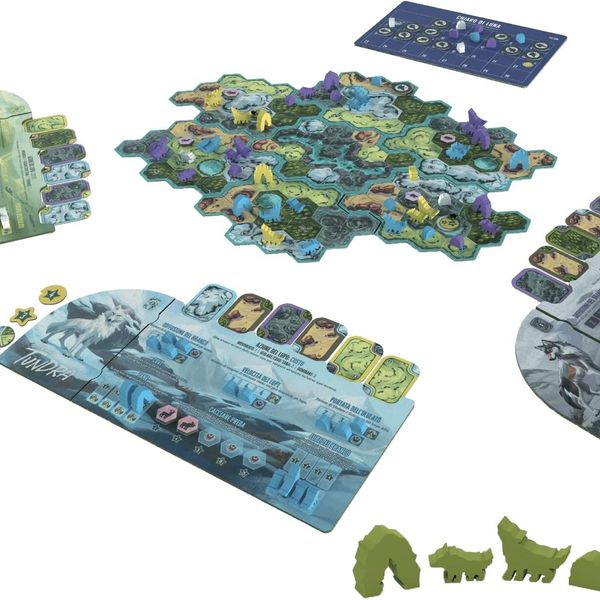 The wolves, gioco di strategia per 2-5 giocatori dai 14 anni in su - 