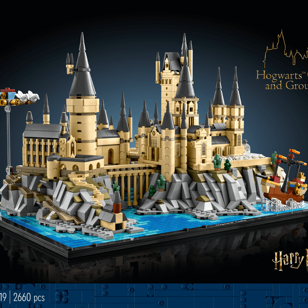 Lego harry potter 76419 castello e parco di hogwarts, grande set con torre dell'astronomia, sala grande e camera dei segreti - LEGO® Harry Potter™, LEGO