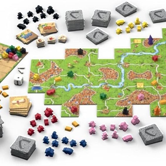 Carcassonne big box - 2022, 2-6 giocatori, 7+ anni, un classico intramontabile - Giochi Uniti