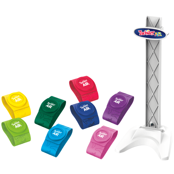 Gioco twister air, gioco twister con app per realtà aumentata, si collega a dispositivi smart, giochi attivi per feste, dagli 8 anni in su - HASBRO GAMING