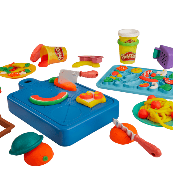 Play-doh, il mio primo set da chef, con 14 accessori finti da cucina, giocattoli per bambini e bambine - PLAY-DOH