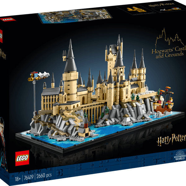 Lego harry potter 76419 castello e parco di hogwarts, grande set con torre dell'astronomia, sala grande e camera dei segreti - LEGO® Harry Potter™, LEGO