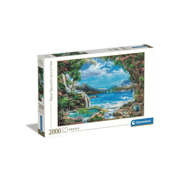 Clementoni puzzle high quality collection - paradise on earth - 2000 pezzi, puzzle adulti - CLEMENTONI