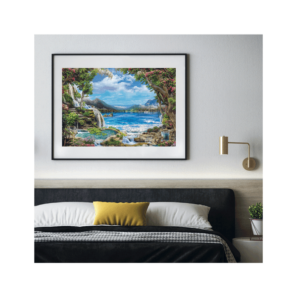 Clementoni puzzle high quality collection - paradise on earth - 2000 pezzi, puzzle adulti - CLEMENTONI