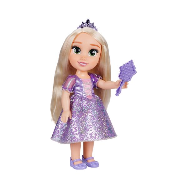 Disney princess bambola da 38 cm di rapunzel con occhi scintillanti! - DISNEY PRINCESS, Disney