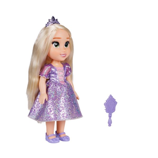 Disney princess bambola da 38 cm di rapunzel con occhi scintillanti! - DISNEY PRINCESS, Disney