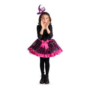 Set streghetta bimba (gonna e cappellino) in busta c/gancio - 