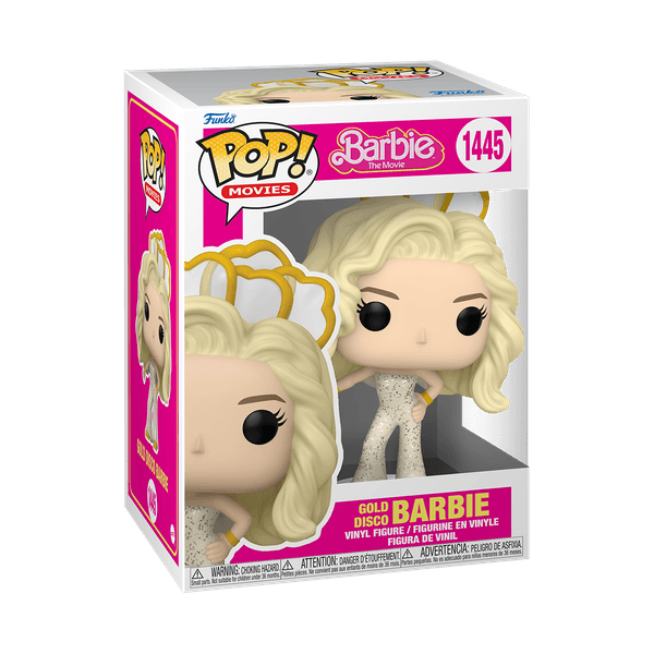 Pop movies: barbie- gold disco barbie - FUNKO POP!
