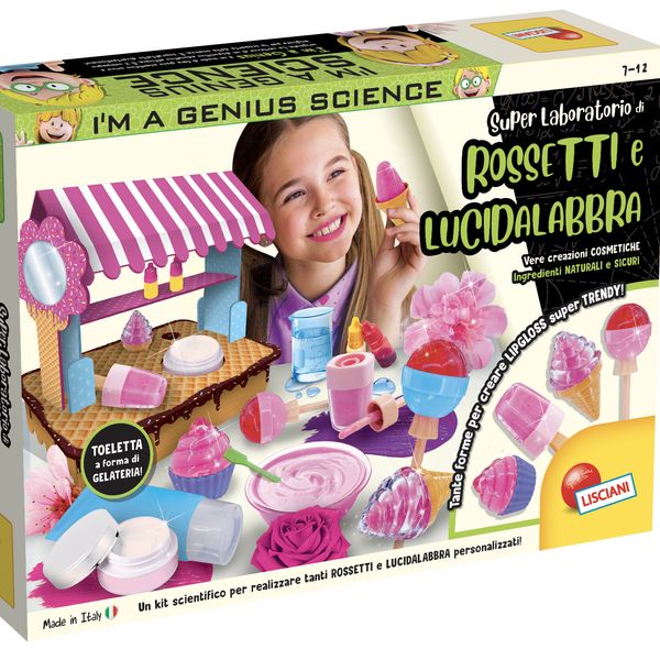 I'm a genius super laboratorio di rossetti e lucidalabbra - LISCIANI