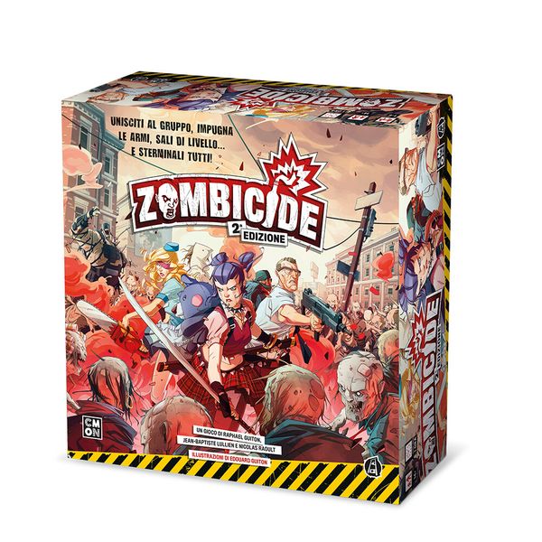 Asmodee - zombicide, 2a edizione, gioco da tavolo, edizione in italiano - ASMODEE