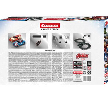 Marvel "the avengers" pista carrera battery operated racing system - CARRERA