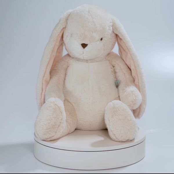 Peluche big nibble cream bunny 50 cm - Bunnies By The Bay