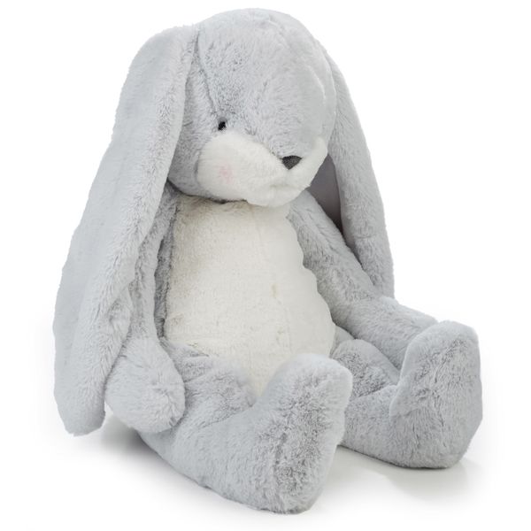 Peluche big nibble gray bunny 50 cm - Bunnies By The Bay