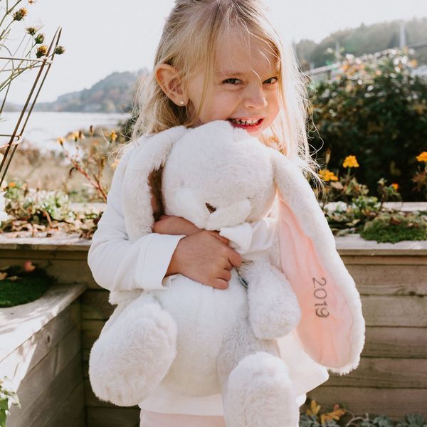 Peluche big nibble cream bunny 50 cm - Bunnies By The Bay