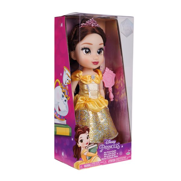 Disney princess bambola da 38 cm di belle con occhi scintillanti! - DISNEY PRINCESS, Disney