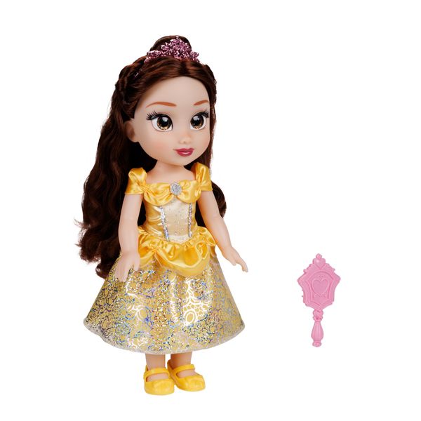 Disney princess bambola da 38 cm di belle con occhi scintillanti! - DISNEY PRINCESS, Disney