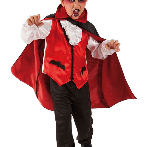 Costume halloween da vampiro ispirato al conte dracula bambino - RUBIE'S