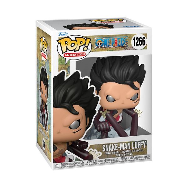 Pop animation: one piece- snake-man luffy - FUNKO POP!, ONE PIECE