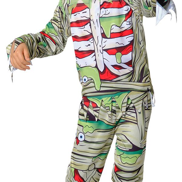 Costume halloween da mummia con stampa orror bambino - RUBIE'S