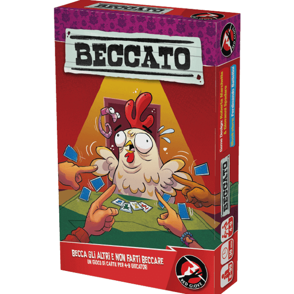 Beccato gioco di carte in italiano red glove bluff a squadre - NRG