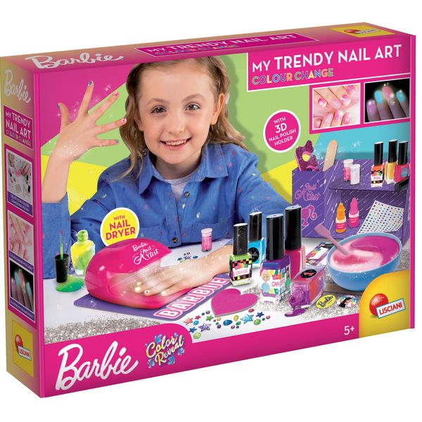 Barbie my trendy nail art colour change - LISCIANI, Barbie